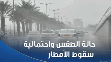 الأرصاد تحذر من حالة الطقس غدا الخميس ٢٠٢٥/٥/١.. امطار وانخفاض درجات الحرارة مع نشاط للرياح