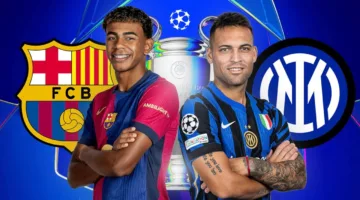 الان.. مباراة برشلونة وإنتر ميلان في نصف نهائي دوري ابطال اوروبا 2025