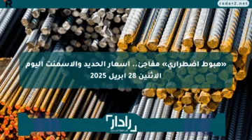 «هبوط اضطراري» مفاجئ.. أسعار الحديد والأسمنت اليوم الإثنين 28 أبريل 2025