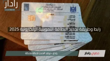 “تحديث بطاقتك بكل رواق”.. رابط وطريقة تجديد البطاقة التموينية الإلكترونية 2025 بالعراق مع الشروط المطلوبة
