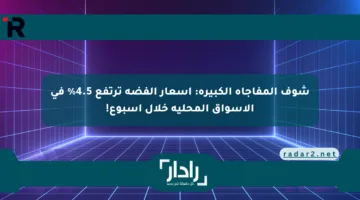 شوف المفاجأة الكبيرة: أسعار الفضة ترتفع 4.5% في الأسواق المحلية خلال أسبوع!