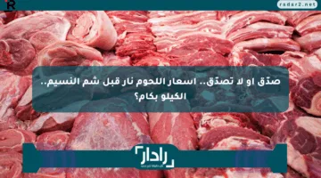 صدّق أو لا تصدّق.. أسعار اللحوم نار قبل شم النسيم.. الكيلو بكام؟