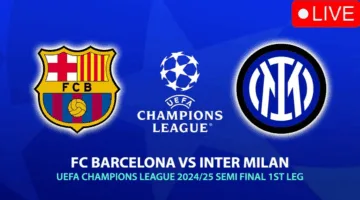 ماتش نار بين البرسا والإنتر.. مباراة برشلونة وانتر ميلان الان في دوري ابطال اوروبا 2025