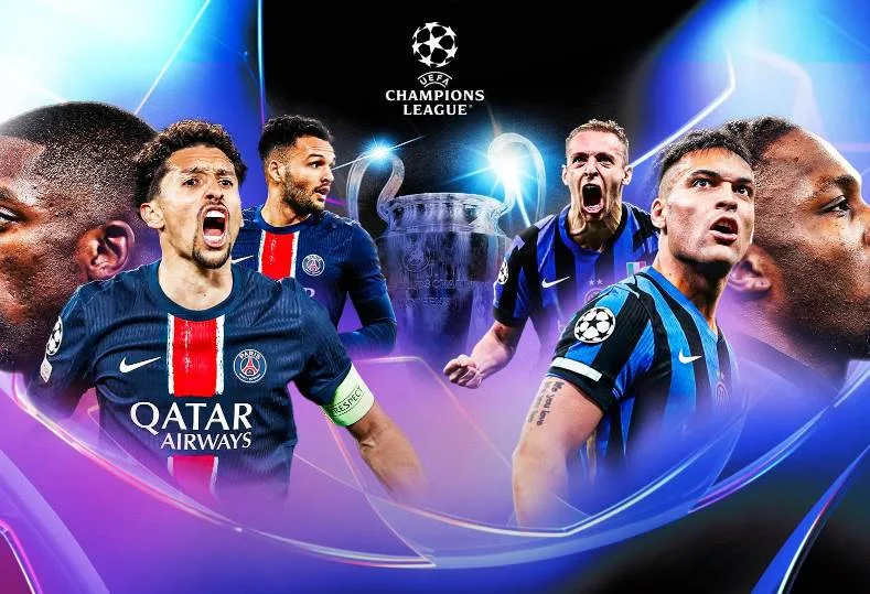 الان مباراة باريس سان جيرمان وإنتر ميلان في نهائي دوري أبطال أوروبا