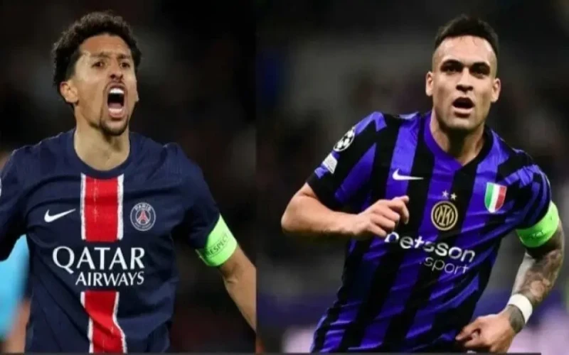 الان مباراة باريس سان جيرمان وإنتر ميلان في نهائي دوري أبطال أوروبا