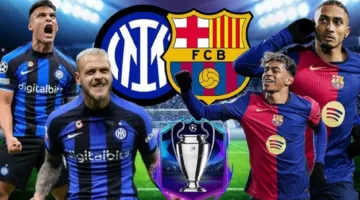 “الشوط الثاني” مباراة برشلونة ضد انتر ميلان اليوم في نصف نهائي دوري ابطال اوروبا