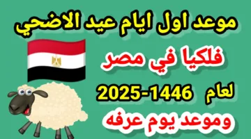موعد عيد الأضحى المبارك ووقفة عرفات وتفاصيل الاجازة الرسمية لعاملي القطاع العام والخاص