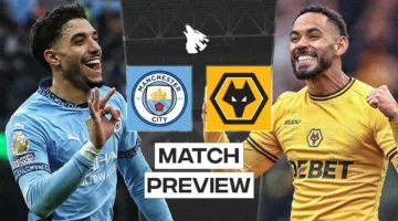ماتش الـــCity الان.. مباراة مانشستر سيتي ضد وولفرهامبتون اليوم في الدوري الانجليزي لعام 2025