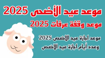 موعد عيد الأضحى 2025 في مصر وتفاصيل الإجازة الرسمية لعاملي القطاع العام والخاص