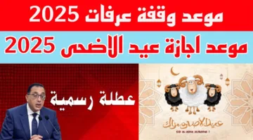 (أطول عطلة رسمية) موعد إجازة عيد الأضحى 2025 لعاملي القطاع العام والخاص في مصر