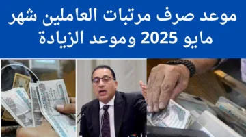 رسميًا موعد صرف مرتبات مايو 2025 لعاملي القطاع الحكومي بعد قرار المالية بتبكيرها