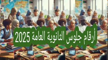 أرقام جلوس الثانوية العامة 2025 خطوات الاستعلام الإلكتروني وموعد تسليمها للمدارس