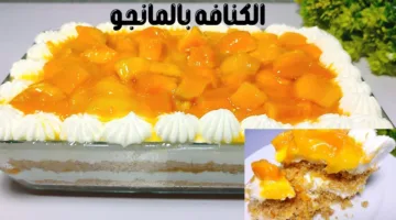 ” هناكلي صوابعك وراها ” حضري الكنافة بالمانجو بمكونات سهلة من منزلك علي طريقة أمهر الحلوانية وطعمها هيبهر عيلتك