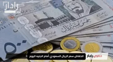“مفاجأة السوق!”.. انخفاض سعر الريال السعودي أمام الجنيه اليوم الخميس 15 مايو 2025 في البنوك المصرية