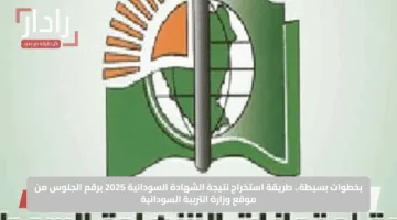 بخطوات بسيطة.. طريقة استخراج نتيجة الشهادة السودانية 2025 برقم الجلوس من موقع وزارة التربية السودانية
