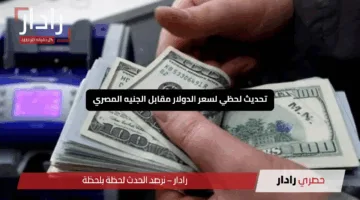 “كم يساوي الأخضر اليوم؟”.. تحديث لحظي لسعر الدولار مقابل الجنيه المصري الأحد 11 مايو 2025″