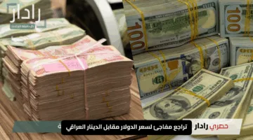 عاجل: تراجع مفاجئ لسعر الدولار مقابل الدينار العراقي.. تعرف على سعر 100 دولار اليوم