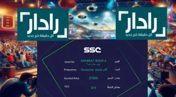طريقة تنزيل قنوات SSC السعودية على جهاز الاستقبال وتردد القناة الجديد 2025
