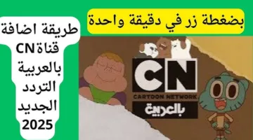 CN Arabic.. تردد قناة كرتون نتورك الجديد 2025 على جميع الأقمار الصناعية HD