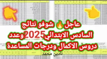 شنو تنتظر!! نزل نتائج السادس الابتدائي الرصافة 2025 الدور الأول.. تم الرفع PDF