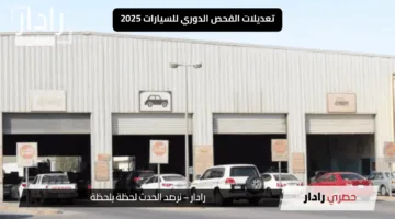 حقيقة شائعات.. تعديلات الفحص الدوري للسيارات 2025 الهيئة توضح التفاصيل وتنفي التغييرات