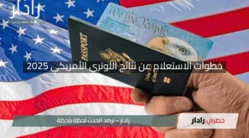 خطوات الاستعلام عن نتائج اللوتري الأمريكي 2025 ودليلك لمعرفة فرصة الهجرة إلى أمريكا