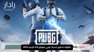 “الإثارة تبدأ الآن”.. خطوات تحميل تحديث ببجي موبايل 3.8 الجديد 2025 على جوالك لتجربة رويال باس مذهلة