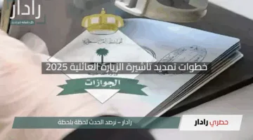 “جدد زيارتك بسهولة”.. خطوات تمديد تأشيرة الزيارة العائلية 2025 والمستندات اللازمة بكل وضوح