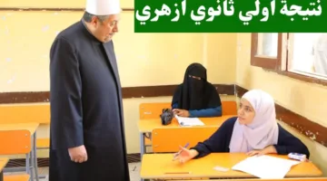’’استعلم عن النتيجة’’.. نتيجة الصف الاول الثانوي الازهري الترم الثاني 2025 من بوابة الازهر الشريف 