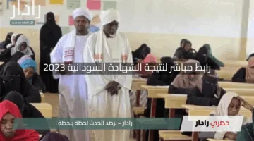 “حصريًا”.. رابط مباشر لنتيجة الشهادة السودانية 2023 المؤجلة بصيغة PDF وموعد الإعلان الجديد