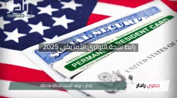 “الآن رسميًا”.. رابط نتيجة اللوتري الأمريكي 2025 وخطوات الاستعلام بسهولة (لينك موثوق)