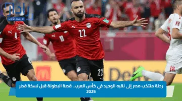 رحلة منتخب مصر إلى لقبه الوحيد في كأس العرب.. قصة البطولة قبل نسخة قطر 2025