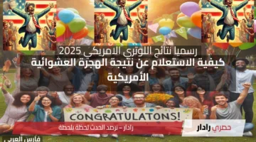 ليـنك مباشر dvprogram.state.gov نتيجة الهجرة العشوائية 2025- 2026 ظهرت الان استعلم عنها في 10 ثواني
