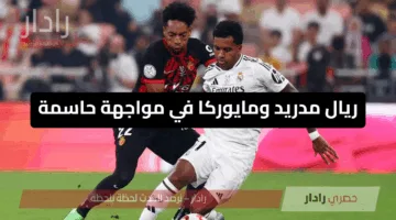 ريال مدريد ومايوركا في مواجهة حاسمة ضمن الجولة 36 من الدوري الإسباني 2024-2025