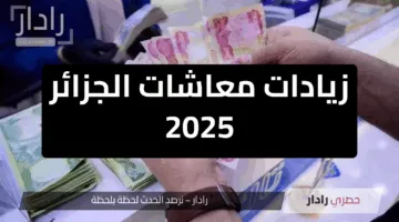 “الفرحة جاية”.. زيادات معاشات الجزائر 2025 ونسب الزيادة وخطوات الاستعلام بسهولة