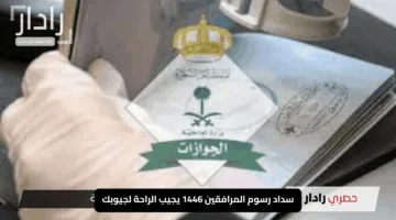 “تخفيف العبء بوقت مثالي”.. سداد رسوم المرافقين 1446 يجيب الراحة لجيوبك