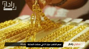 “زلزال الأسعار”.. سعر الذهب عيار 21 في محلات الصاغة والجنيه يهوي لأقل مستوى منذ شهر