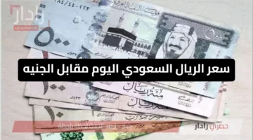 سعر الريال السعودي اليوم مقابل الجنيه بالسوق السوداء والبنوك المصرية 19 مايو