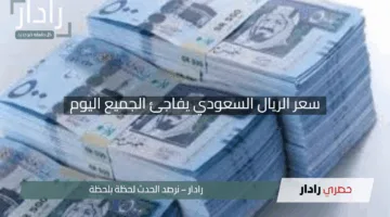 “قفز لـ 14 جنيه”.. سعر الريال السعودي يفاجئ الجميع اليوم الجمعة 2 مايو 2025