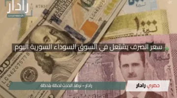 “قفزة مذهلة للدولار”.. سعر الصرف يشتعل في السوق السوداء السورية اليوم مع تباين بين المدن والمركزي يحافظ على الثبات