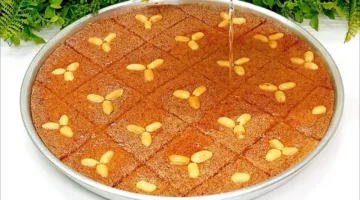 ” لعشاق الحلويات الشرقية ” طريقة عمل البسبوسة بالمكسرات في دقائق من منزلك بمكونات سهلة وخطوات بسيطة