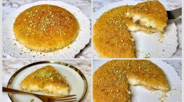 طريقة عمل الكنافة بالكاسترد في دقائق من منزلك بمكونات سهلة وغير مكلفة وخطوات بسيطة وطعمها أحلي من الجاهزة
