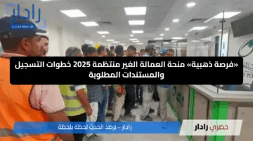 «فرصة ذهبية» منحة العمالة الغير منتظمة 2025 خطوات التسجيل والمستندات المطلوبة