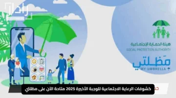 “اللحظة الحاسمة”.. كشوفات الرعاية الاجتماعية للوجبة الأخيرة 2025 متاحة الآن على مظلتي