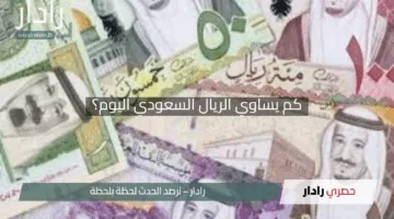 كم يساوي الريال السعودي اليوم؟ أسعار الصرف مقابل الجنيه المصري الثلاثاء 6 مايو 2025