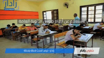 رابط وخطوات الاستعلام عن أرقام جلوس الثانوية العامة 2025.. التفاصيل الكاملة