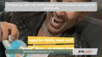 لعبة لابوبو تشعل السوشيال ميديا بعد ظهورها مع أحمد سعد.. تعرف على سر الانتشار والسعر الخيالي