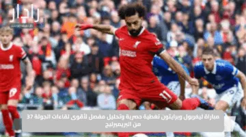“تابع الآن”.. مباراة ليفربول وبرايتون تغطية حصرية وتحليل مفصل لأقوى لقاءات الجولة 37 من البريميرليج