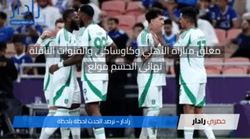 نهائي الحسم مولع.. معلق مباراة الأهلي ضد كاواساكي والقنوات الناقلة الآن على ملعب الجوهرة المشعة