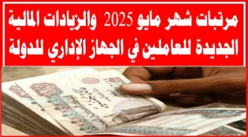 موعد صرف مرتبات شهر مايو وزيادات يوليو 2025 تثير اهتمام موظفي الدولة